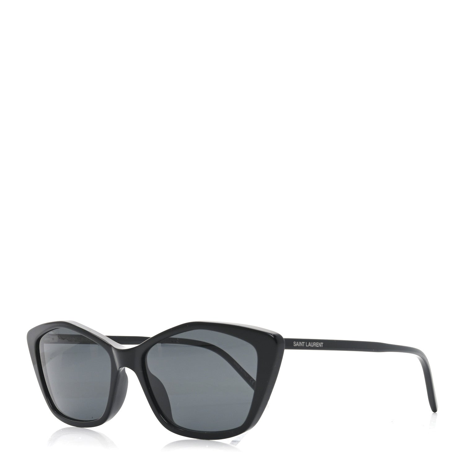 Saint Laurent Acetate Cat Eye Sunglasses SL 775 Black 1 of 8