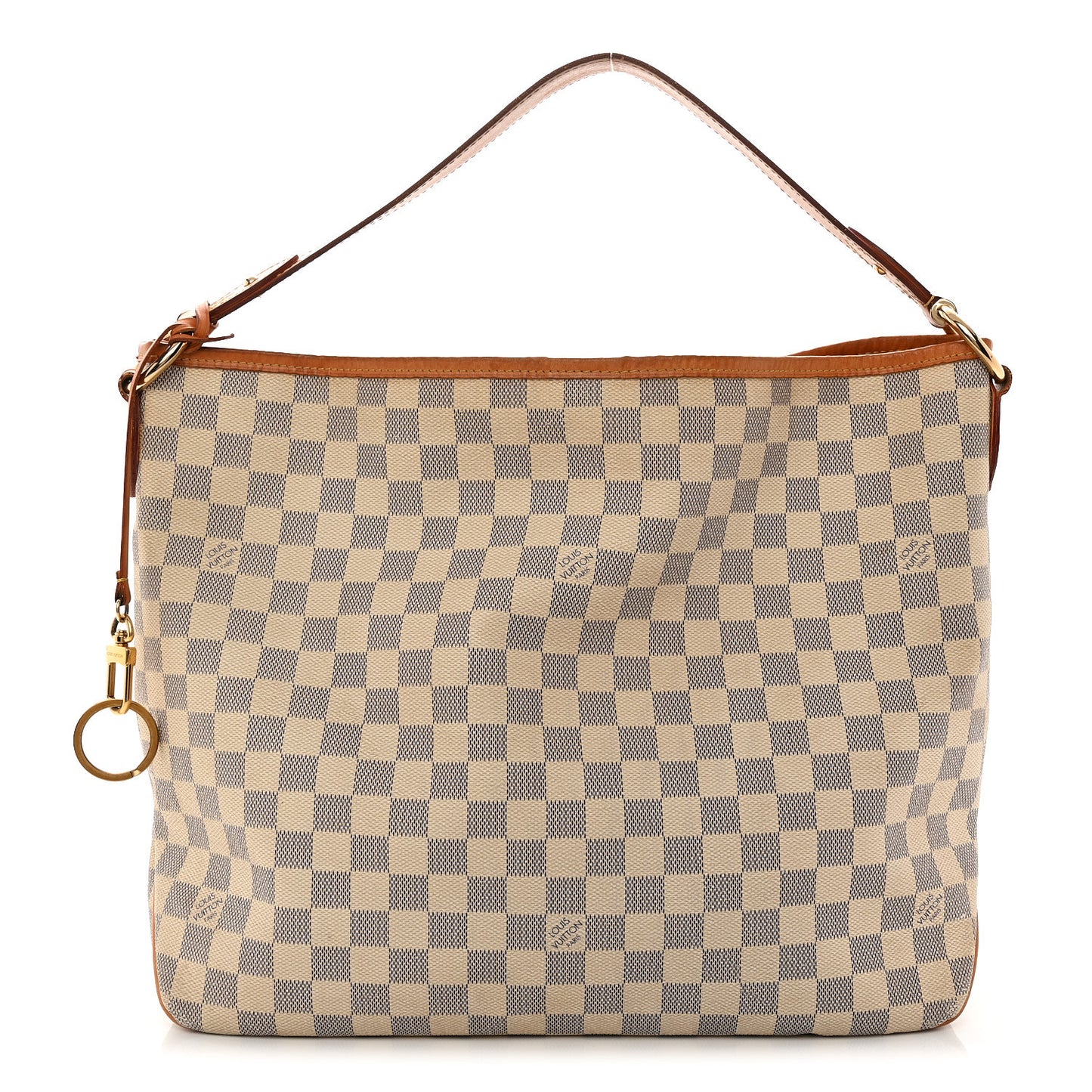 Damier Azur Delightful MM Rose Ballerine