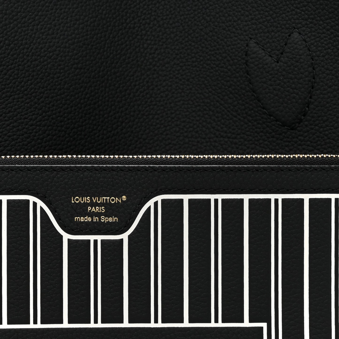 Monogram Calfskin Neo Neverfull Inside Out MM Black