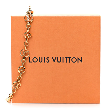 Louis Vuitton Metal Crazy In Lock Choker Necklace Gold 7 of 7