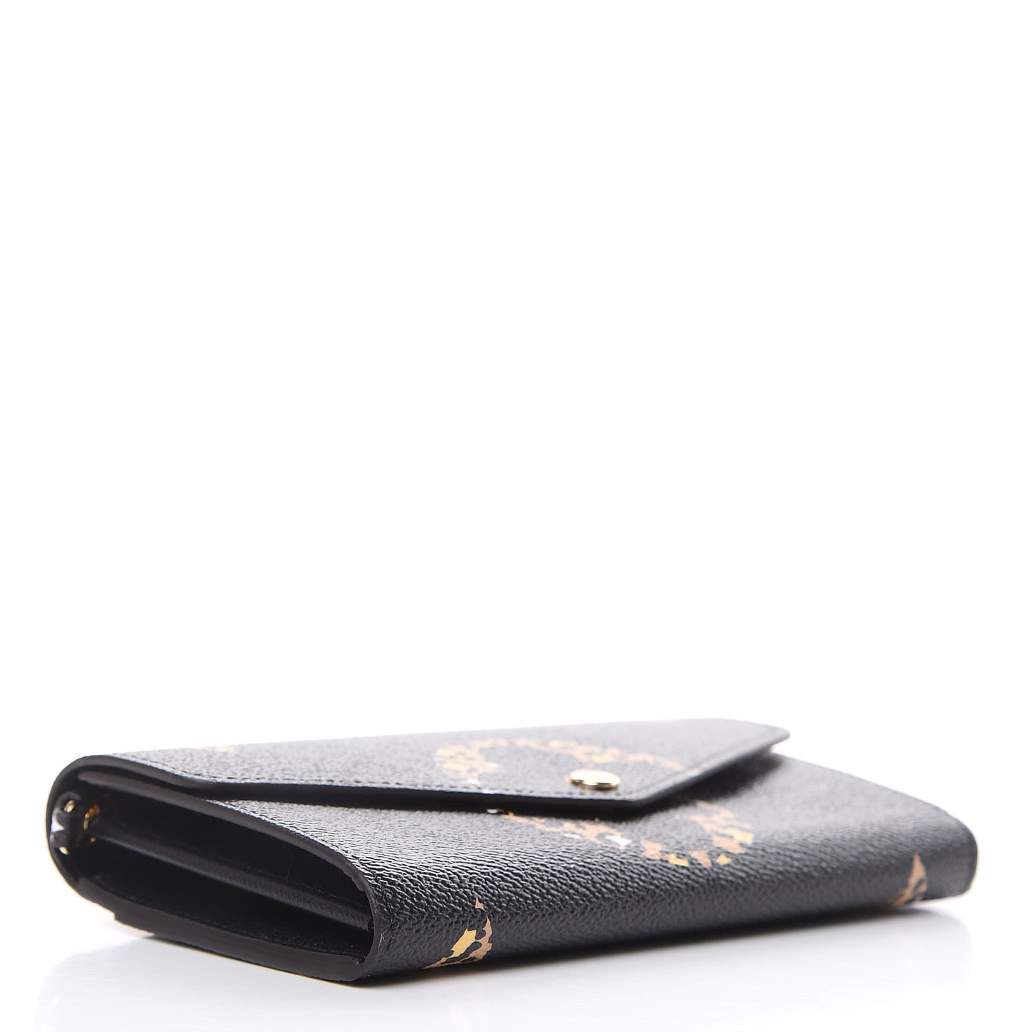 Monogram Giant Jungle Sarah Wallet Black