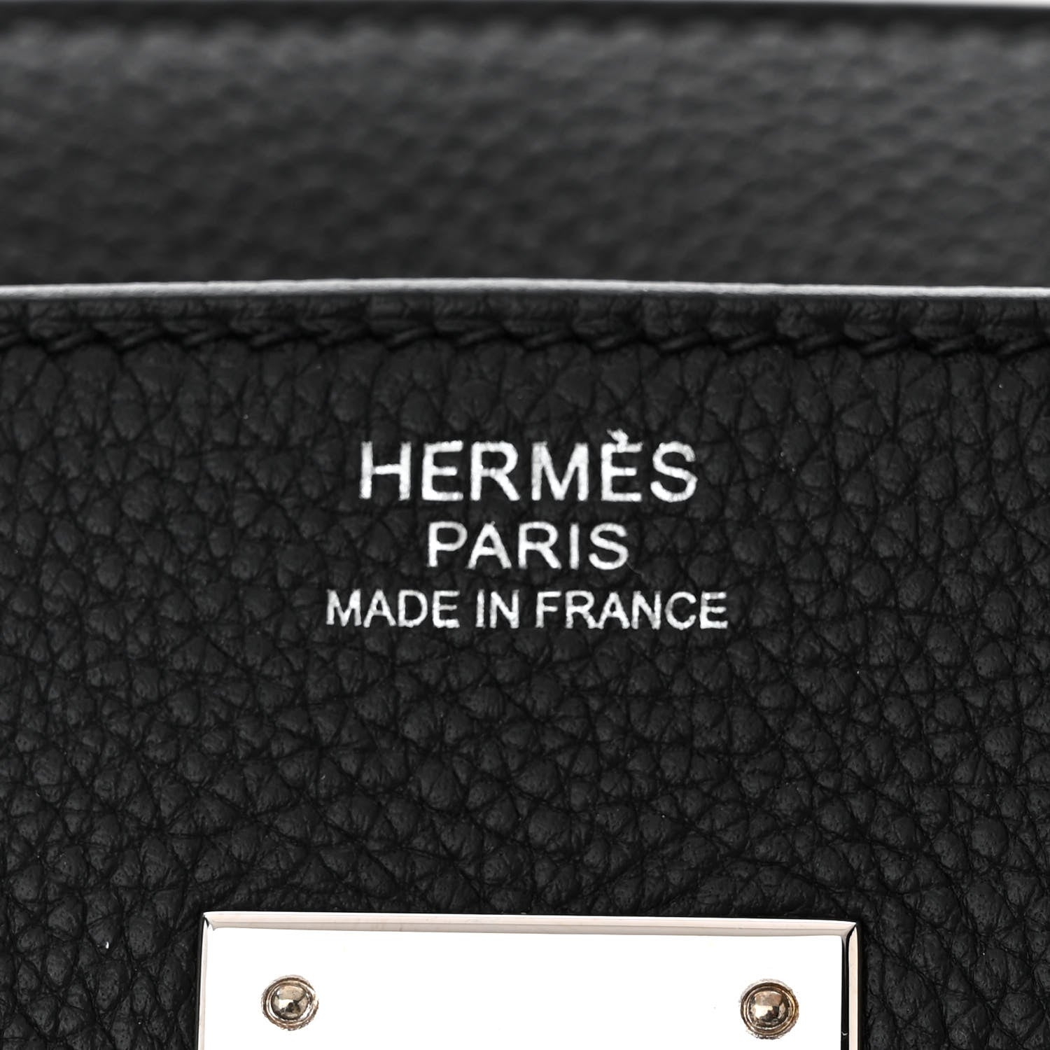 Hermes Togo Birkin 30 Black 6 of 11