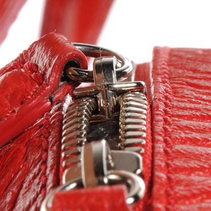 Givenchy Calfskin Crocodile Embossed Large Nightingale Red 8 of 9
