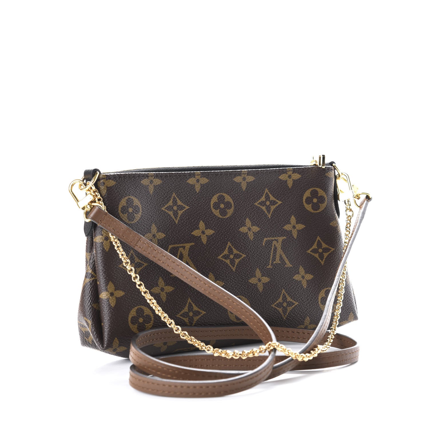Louis Vuitton Monogram Pallas Crossbody Black 3 of 9