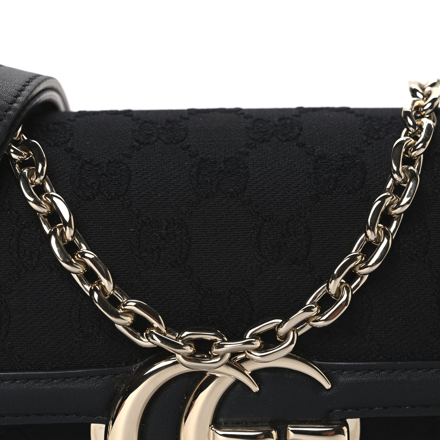 Monogram Go Small Shoulder Bag Black