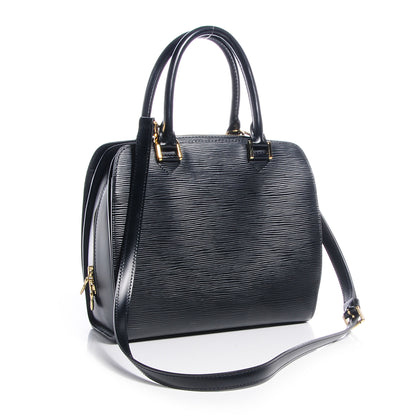 Louis Vuitton Epi Pont Neuf PM Black 3 of 8