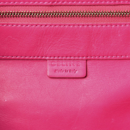Celine Lambskin Vertical Bi-Color Cabas Hibiscus 6 of 13