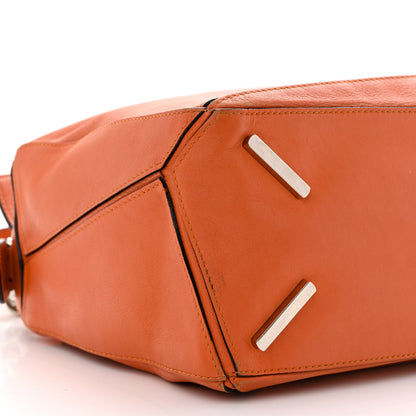 Loewe Calfskin Medium Puzzle Bag Orange 9 of 22