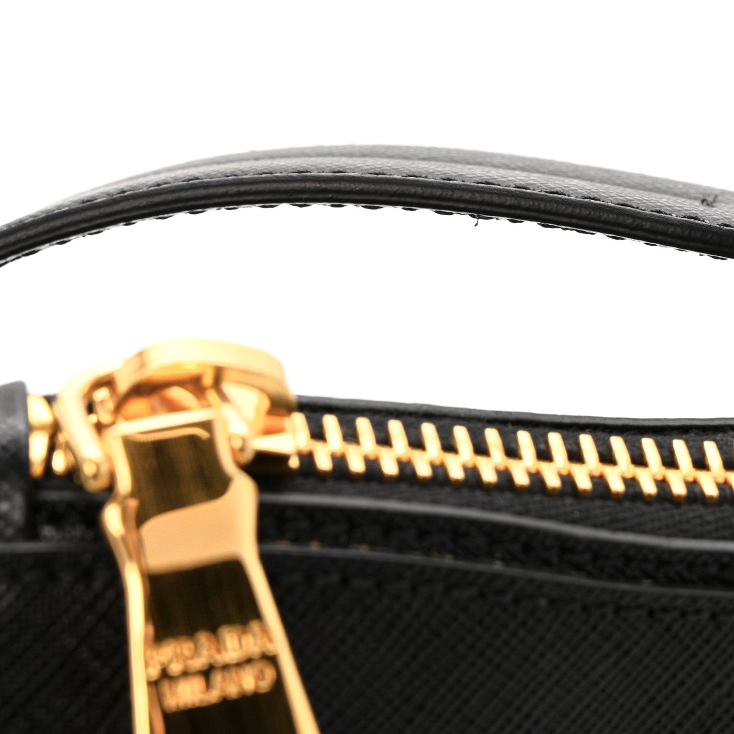 Prada Saffiano Lux Shoulder Bag Black 11 of 14