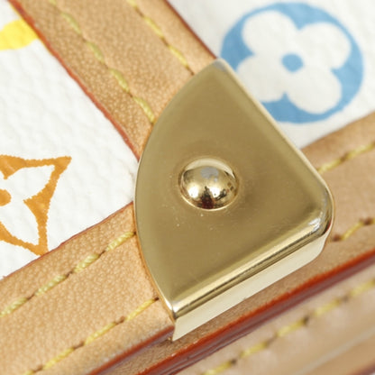 Louis Vuitton Monogram Multicolor Porte-Monnaie Billets Wallet White 7 of 13