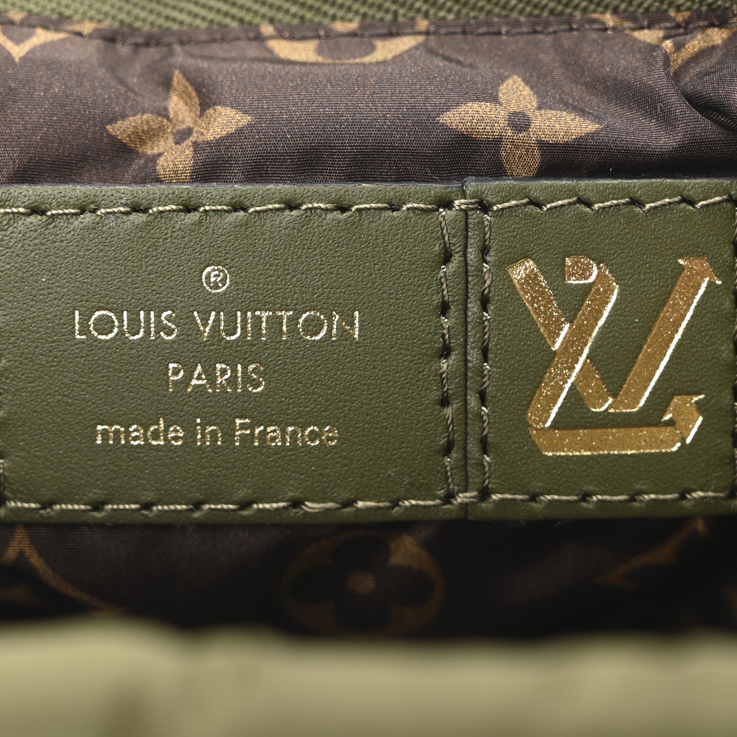 Louis Vuitton Econyl Monogram Pillow Maxi Multi Pochette Accessories Kaki Beige 7 of 12
