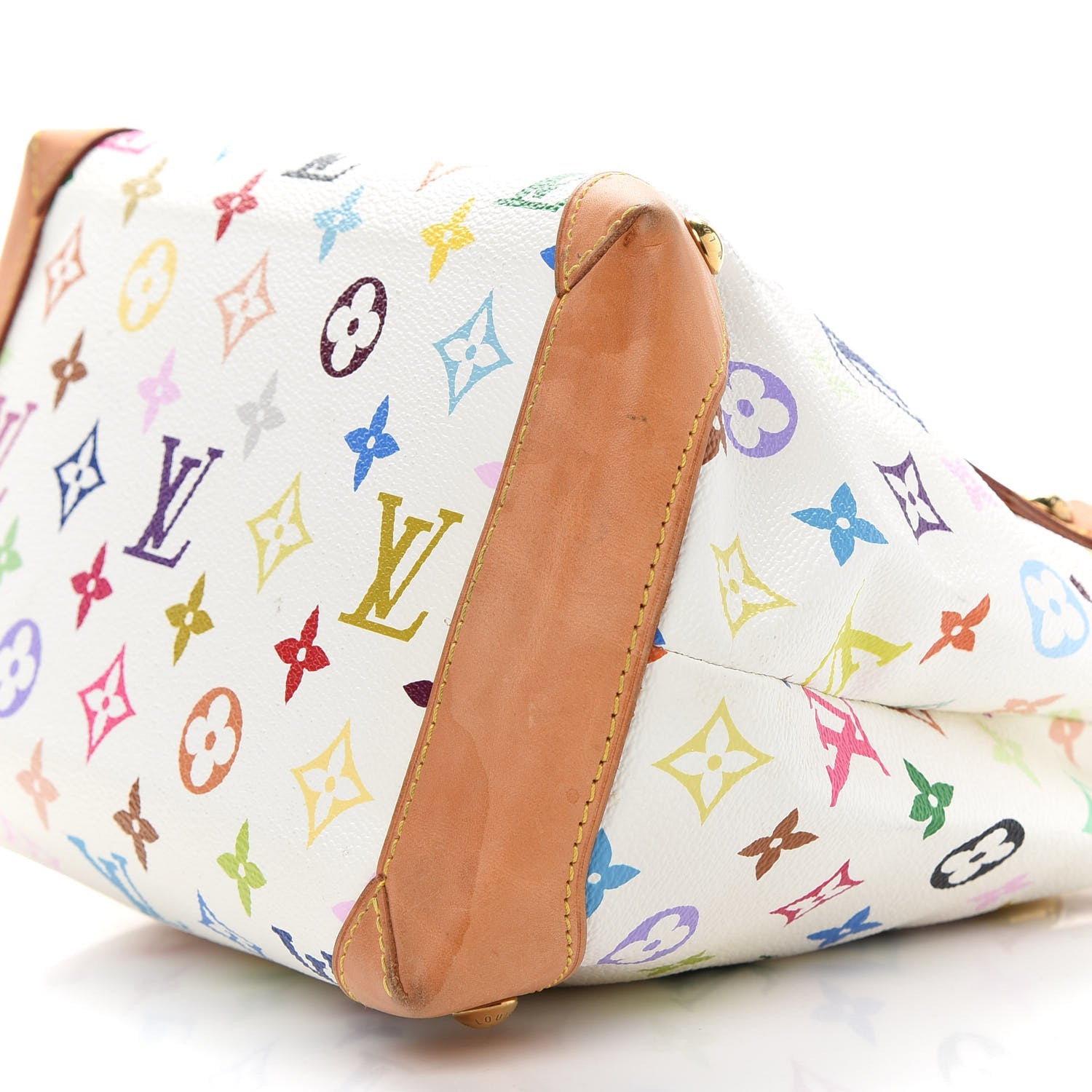 Louis Vuitton Monogram Multicolor Audra White 11 of 11