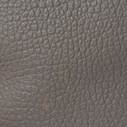 Burberry Heritage Grain Medium Woodbury Tote Pale Taupe 11 of 12