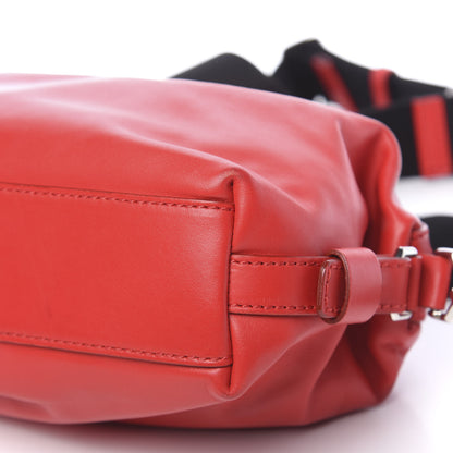 Givenchy Calfskin Micro Nightingale Logo Strap Red 9 of 10