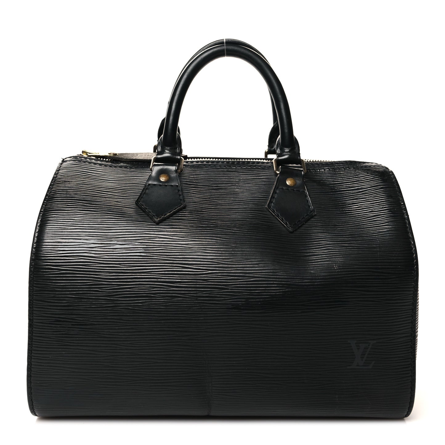 LOUIS VUITTON Epi Speedy 30 Black