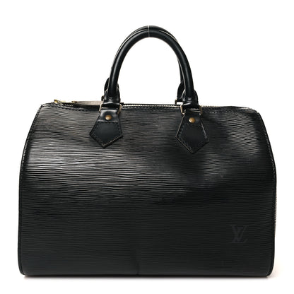 Louis Vuitton LOUIS VUITTON Epi Speedy 30 Black 1 of 13