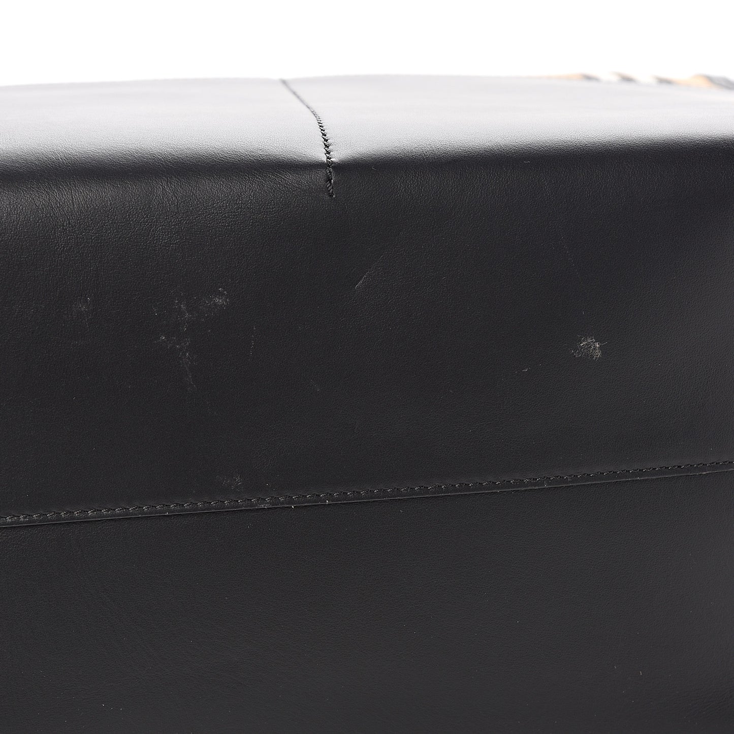 Calfskin Vintage Check Kingswood Achly Diaper Bag Black