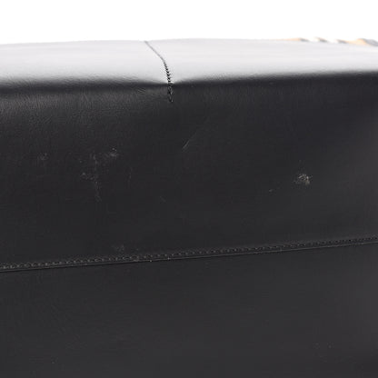 Burberry Calfskin Vintage Check Kingswood Achly Diaper Bag Black 11 of 13