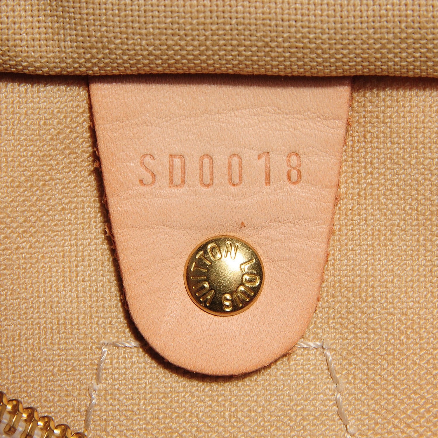 Louis Vuitton Damier Azur Speedy 30 7 of 7