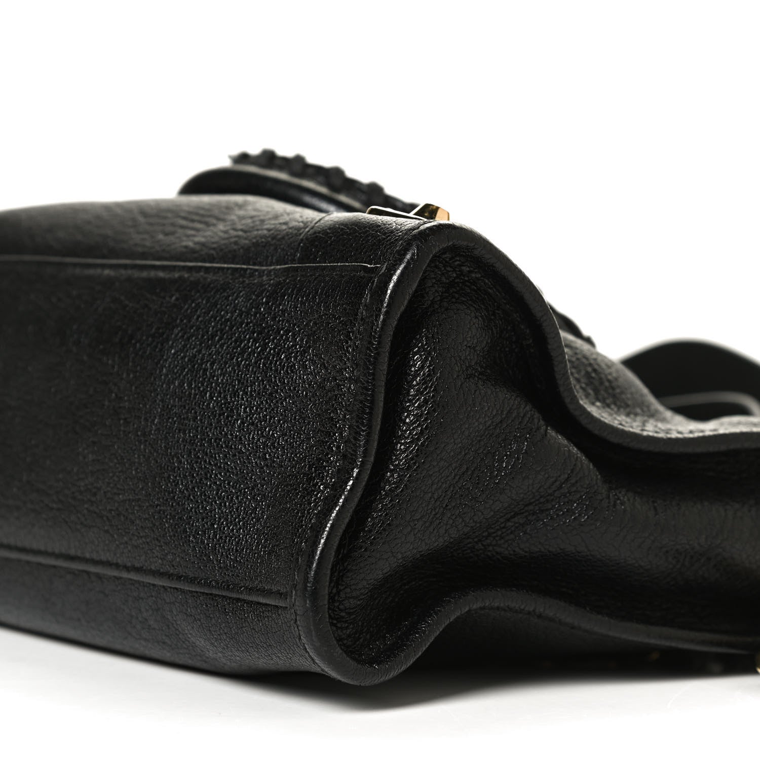 Balenciaga Chevre Gold Metallic Edge Hardware S City Black 10 of 12