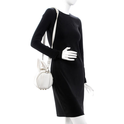 Alexander Wang Pebbled Lambskin Mini Rockie White Gold Hardware 2 of 16