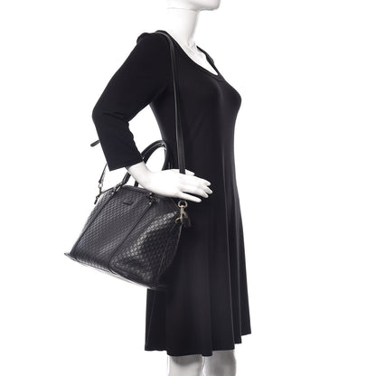 Gucci Soft Microguccissima Large Dome Satchel Black 2 of 10