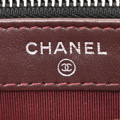 Chanel Lambskin Quilted Small Clutch With Chain Black 8 of 13