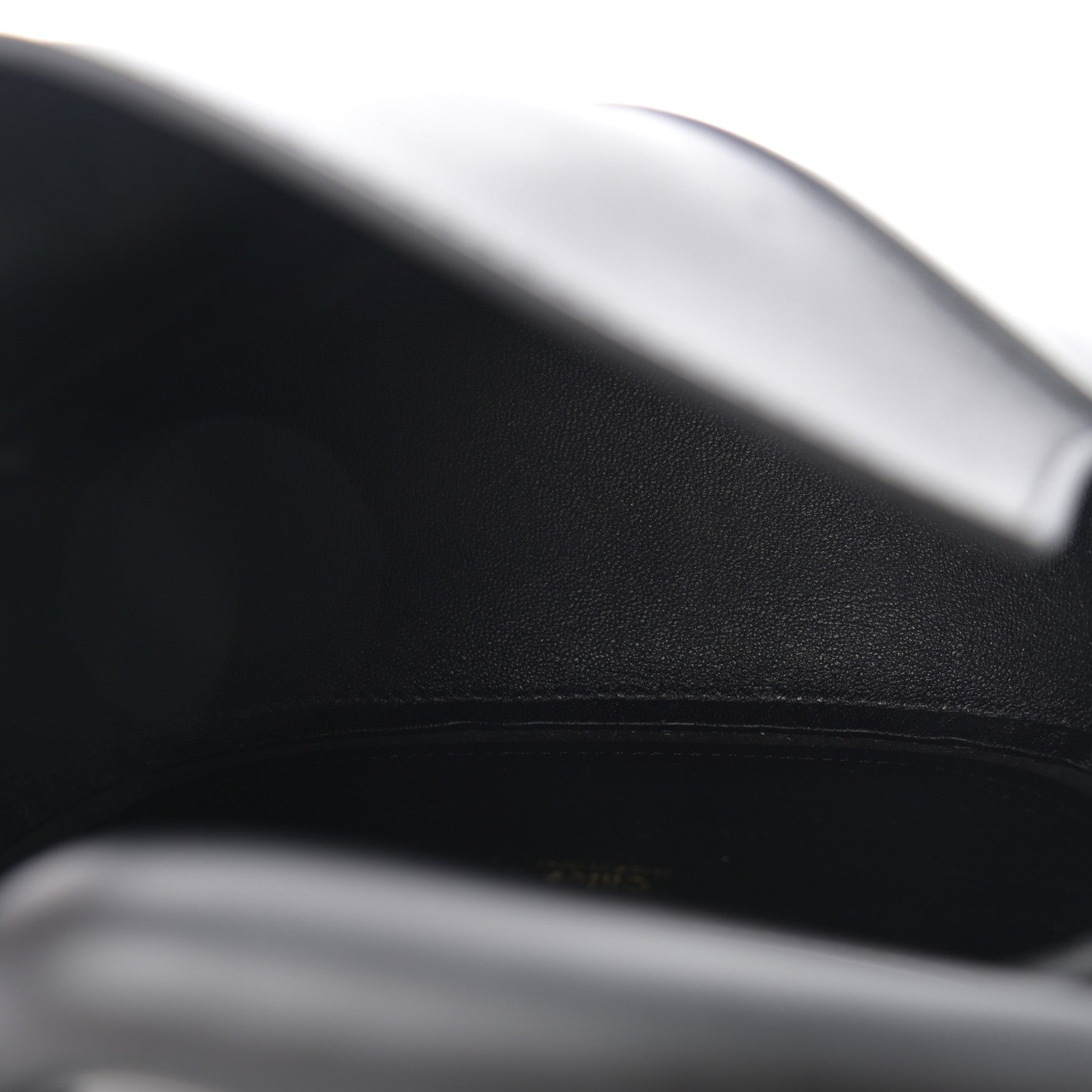 Chloe Small Grain Calfskin Kiss Bag Black 5 of 9