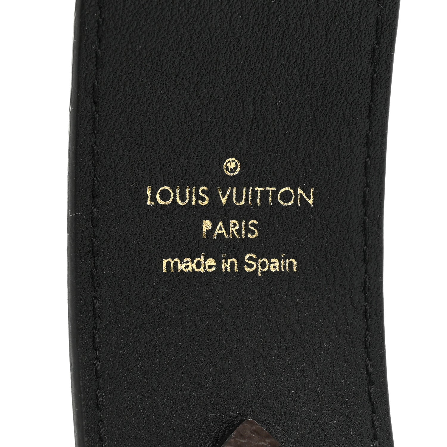 Louis Vuitton Monogram Adjustable Bandouliere Shoulder Strap Black 4 of 4