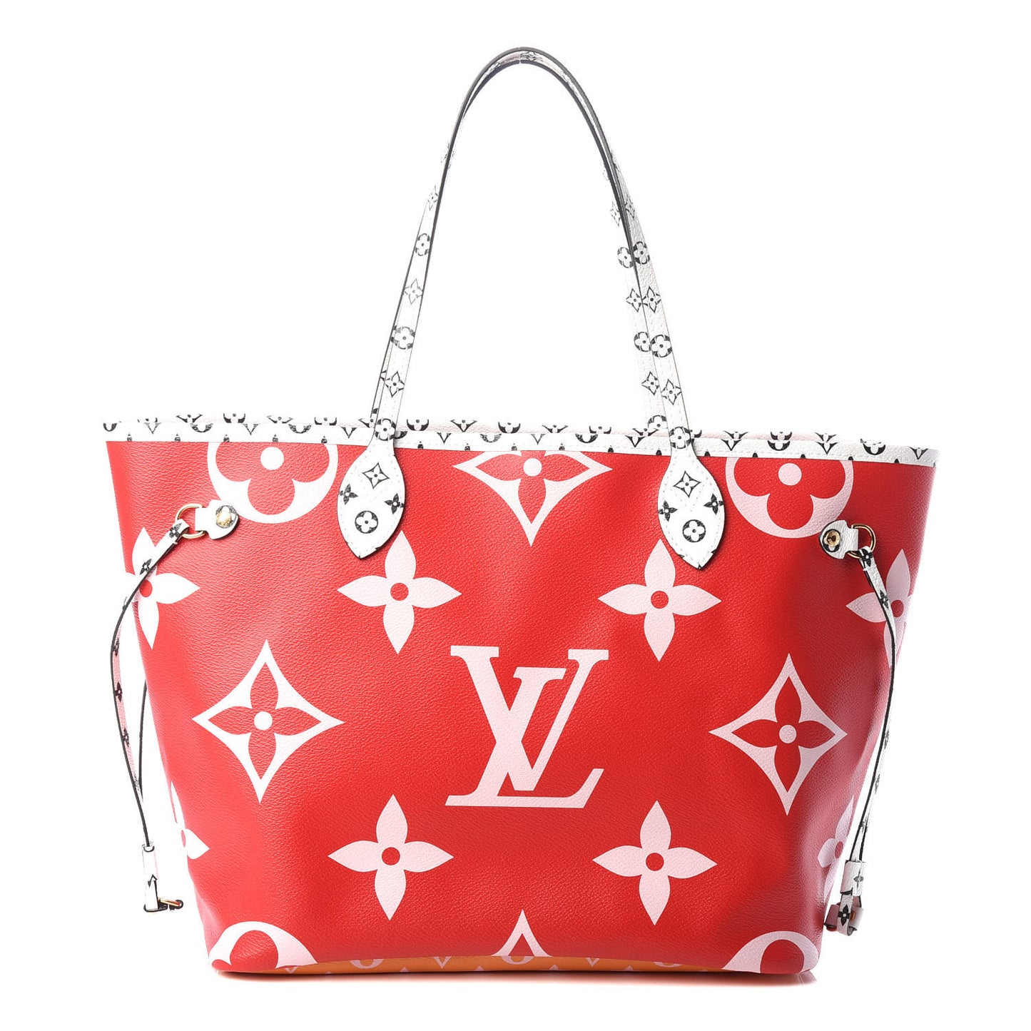 Monogram Giant Neverfull MM Rouge