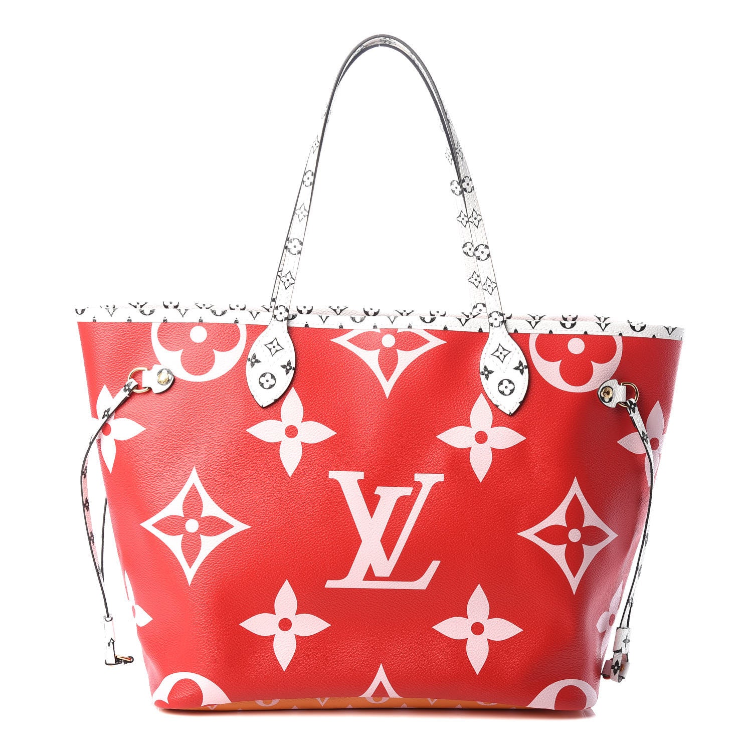 Louis Vuitton Monogram Giant Neverfull MM Rouge 1 of 9