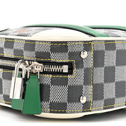 Louis Vuitton Damier Valisette BB Black White 9 of 11