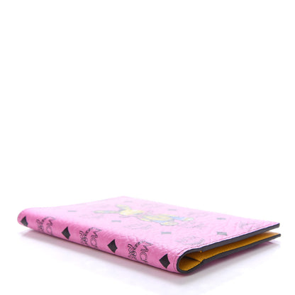 MCM Visetos Rabbit Passport Holder Pink 4 of 6