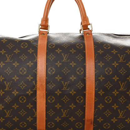 Louis Vuitton Monogram Keepall Bandouliere 55 7 of 19