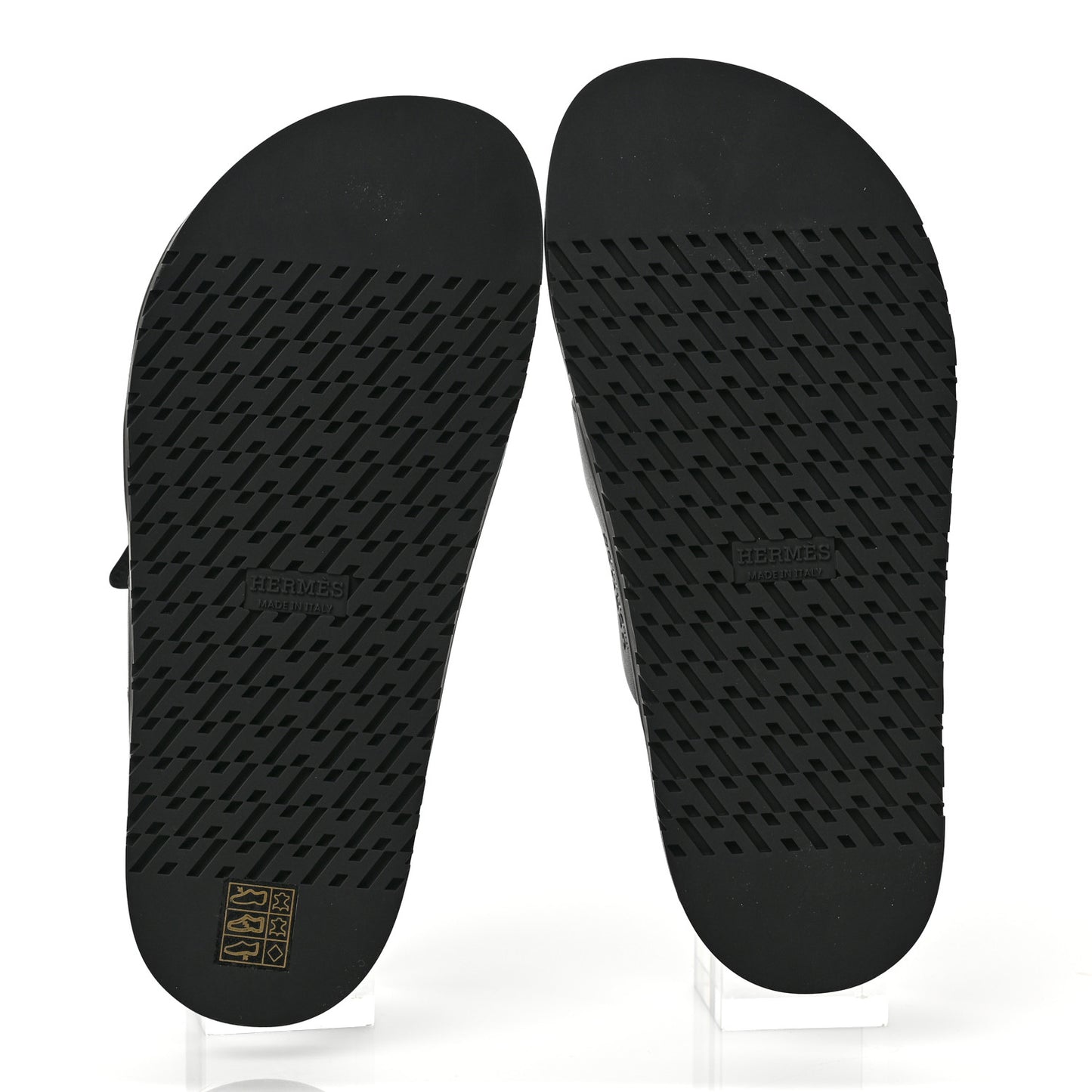 Calfskin Womens Chypre Sandals 37.5 Black