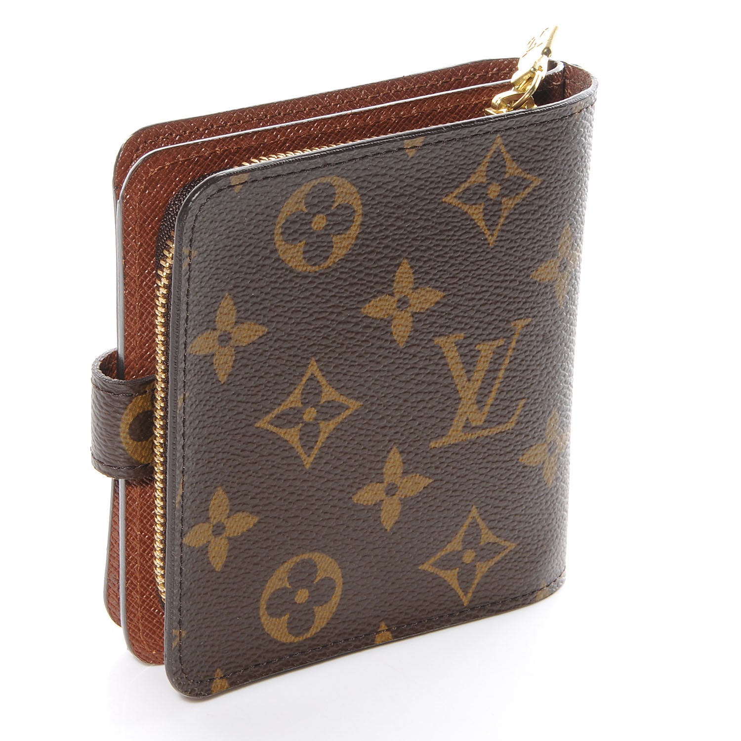 Louis Vuitton Monogram Compact Zippe Zipped Wallet 3 of 7