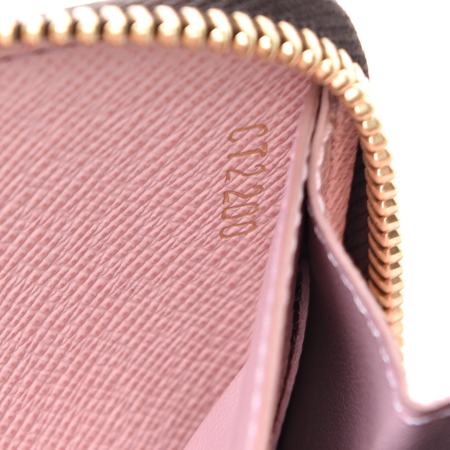 Louis Vuitton Monogram Clemence Wallet Rose Ballerine 6 of 8