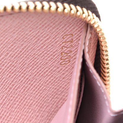 Louis Vuitton Monogram Clemence Wallet Rose Ballerine 6 of 8