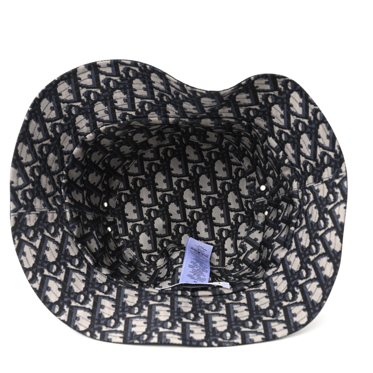 Oblique Reversible Teddy-D Brim Bucket Hat 59 Blue