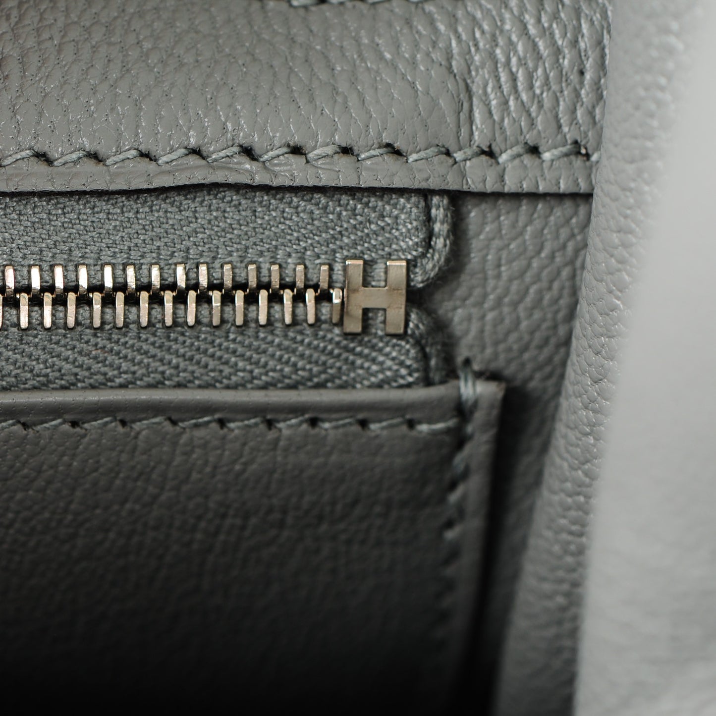 Togo Birkin 30 Gris Mouette