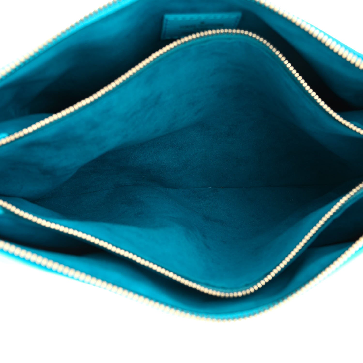 Louis Vuitton Lambskin Embossed Monogram Coussin PM Turquoise 6 of 11