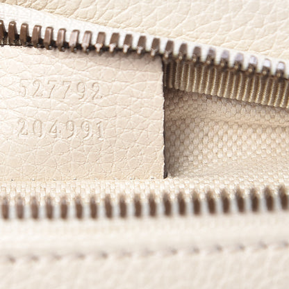 Gucci Grained Calfskin Small Logo Belt Bag White 8 of 12