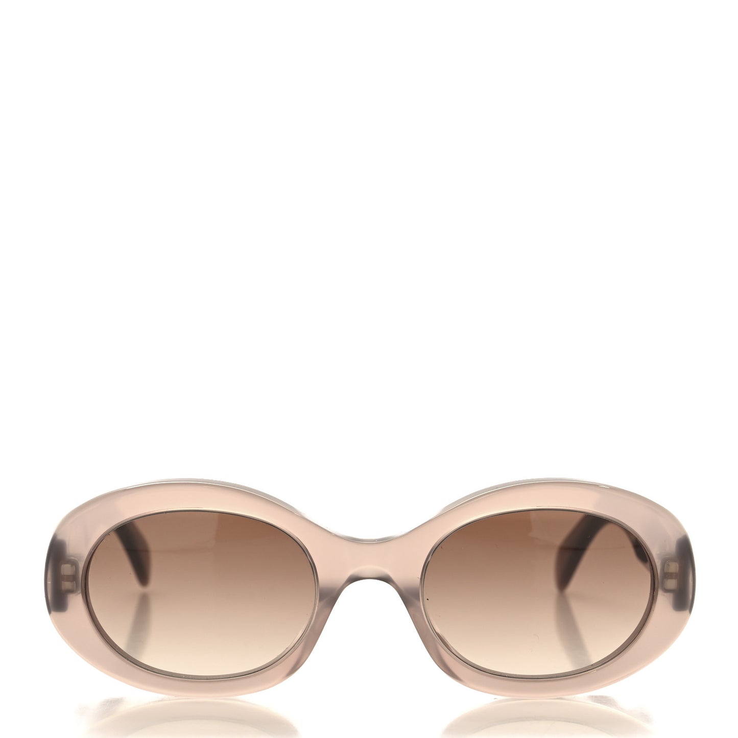 Acetate Triomphe 01 Sunglasses CL 40194U Milky Hazelnut