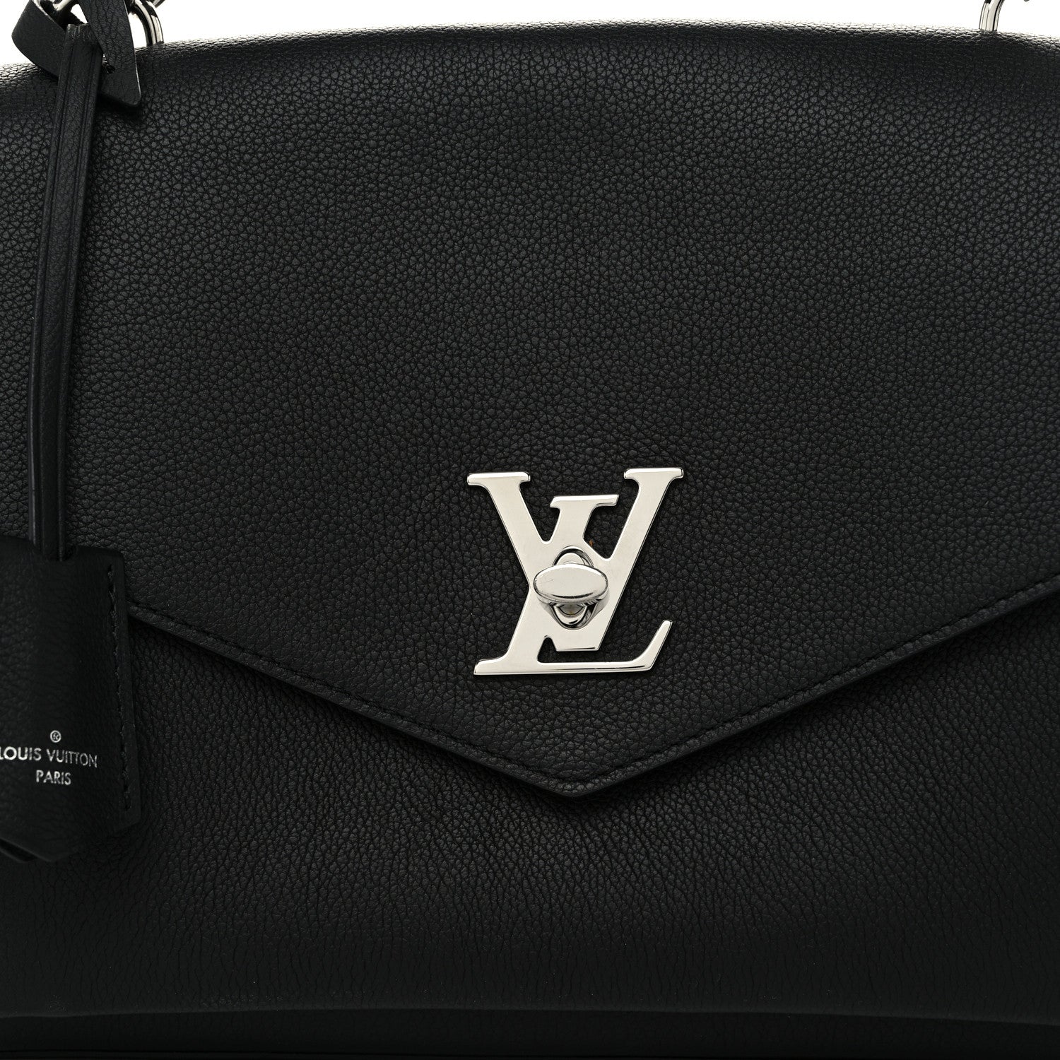 Louis Vuitton Soft Calfskin My Lockme Top Handle Black 7 of 9