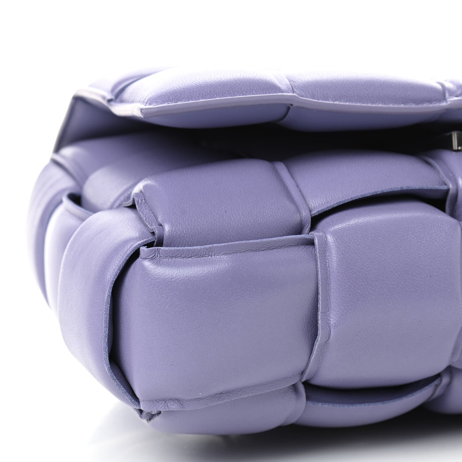 Bottega Veneta Nappa Maxi Intreccio Padded Cassette Crossbody Bag Lavender 6 of 9