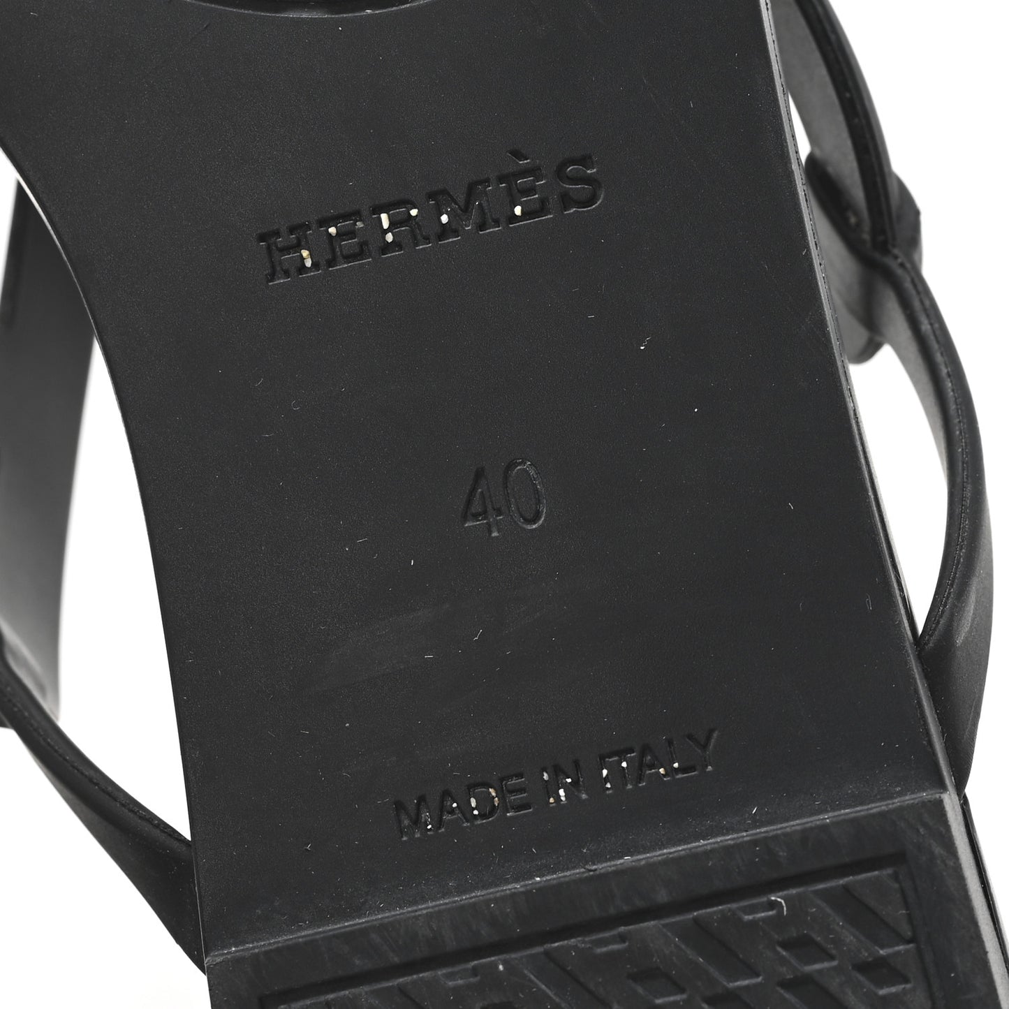 Rubber Womens Egerie Sandals 40 Black