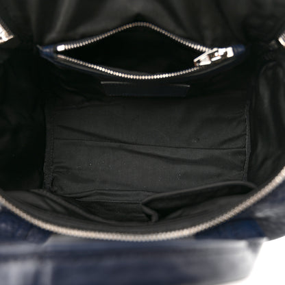 Alexander Wang Pebbled Lambskin Rockie Neptune Rhodium Hardware 5 of 9