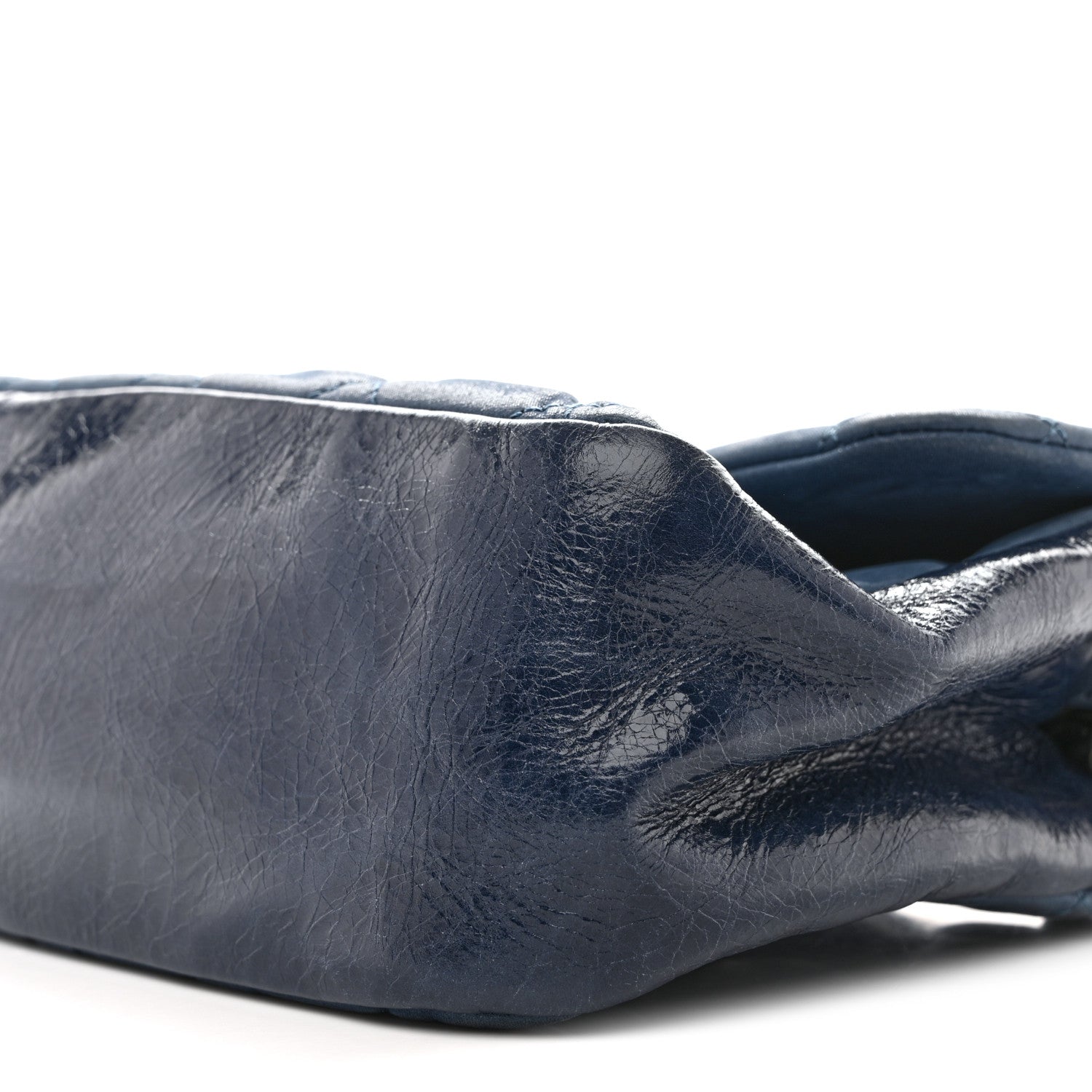Chanel Iridescent Calfskin Medium In The Mix Flap Blue 10 of 13
