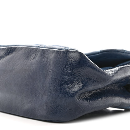 Chanel Iridescent Calfskin Medium In The Mix Flap Blue 10 of 13
