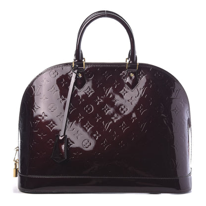 Louis Vuitton Vernis Alma GM Amarante 1 of 9